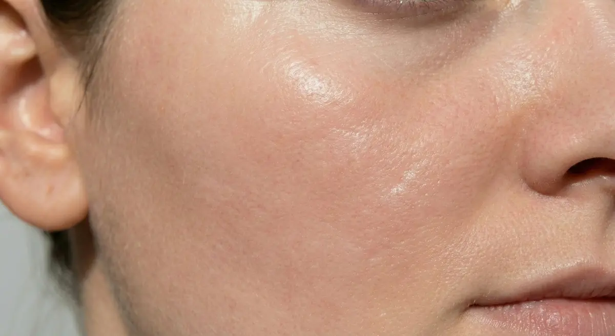 After dermatology treatment - clear, healthy skin